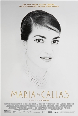 MARIA BY CALLAS    Release Poster
