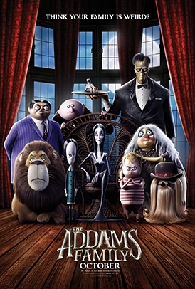 THE ADDAMS FAMILY Release Poster